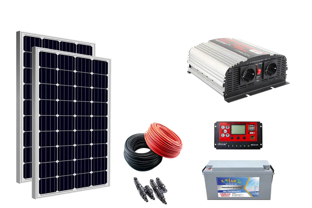 2000 Watt Güneş Paneli Sistemi